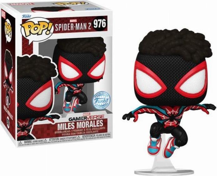 Image du produit Funko Pop! Games : Spider-man 2 Video Game - Miles Morales (Evolved Suit) (Special Edition) #976 Viny