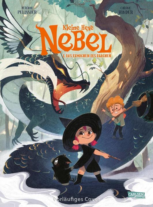 Actual product image Kleine Hexe Nebel 1: Das Erwachen des Drachen (German, Jérôme Pélissier, Carine Hinder, 2024)