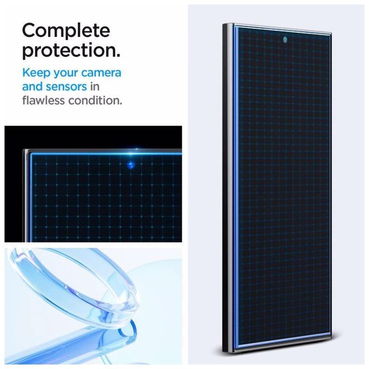 Actual product image Spigen Glas.tR EZ Fit (2 Piece, Samsung Galaxy S24 Ultra)