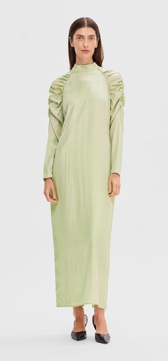 Actual product image Selected Femme Satin Maxi Dress (36)
