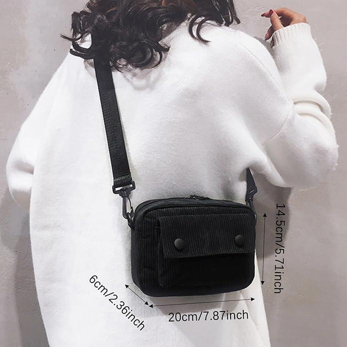 Immagine prodotto Only-Bags.Store Mini borsa crossbody, simpatica borsa a tracolla semplice e casual, versatile borsa portacellulare