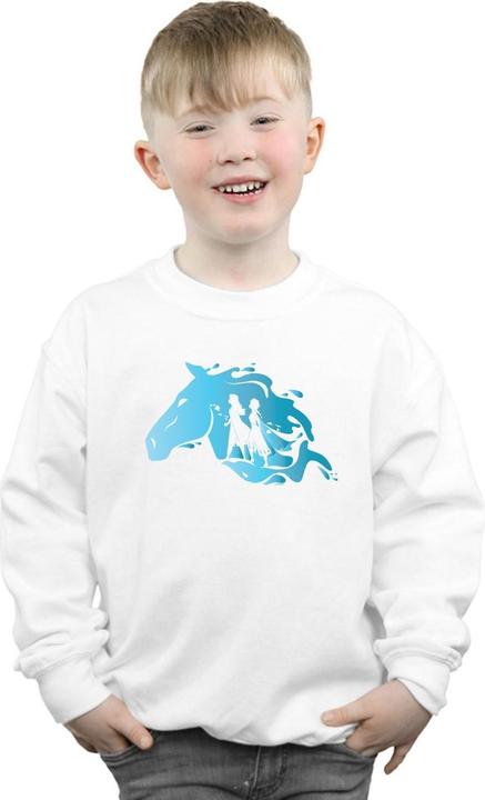 Immagine prodotto Disney Frozen 2 Nokk Silhouette Felpa Ragazzi (104)