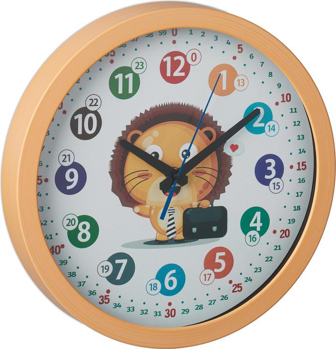 Actual product image Relaxdays Children's wall clock (30 cm)