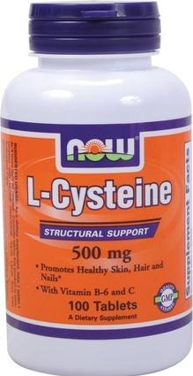 Produktbild Now Foods L-Cystein 500mg 100 Tabletten