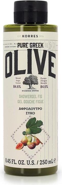 Actual product image Korres Olive Fig Shower Gel (250 ml)