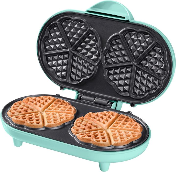 Image du produit Bestron Double gaufrier en forme de coeur