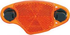 Actual product image Busch & Müller Spoke reflectors with clip - orange