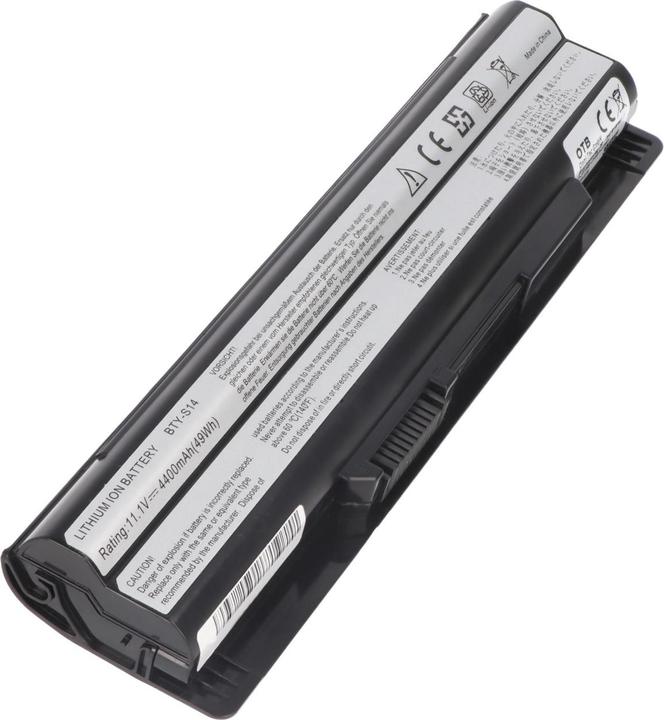 Produktbild AccuCell Akku Mini E1311, Akoya Mini E1312, Akoya Mini E1315, MD97125, MD97127, MD97690 (6 Zellen, 4400 mAh)