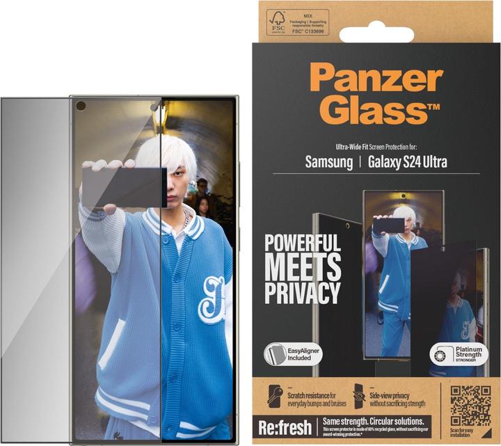 Productafbeelding PanzerGlass Privacy (1 Stuk, Samsung Galaxy S24 Ultra)