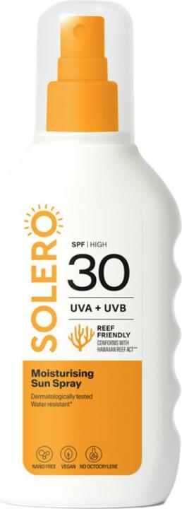 Immagine prodotto Solero Sonnenspray feuchtigk SPF30 200ml (Spray solare, SPF 30, 200 ml)