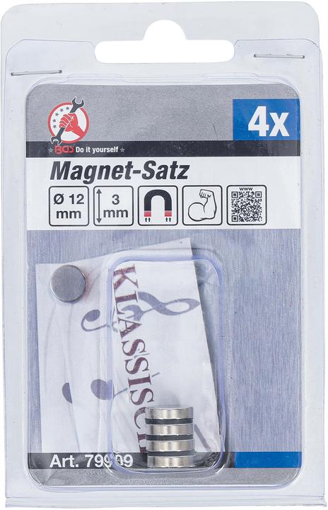 Image du produit BGS Kit d'aimants (4 x)