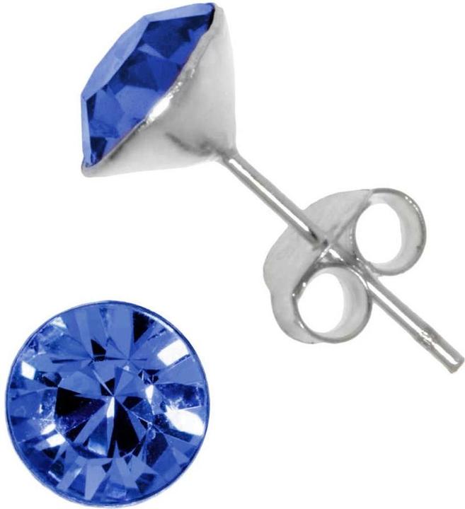 Bijouteria Ohrstecker (Silber 925, Kristall)
