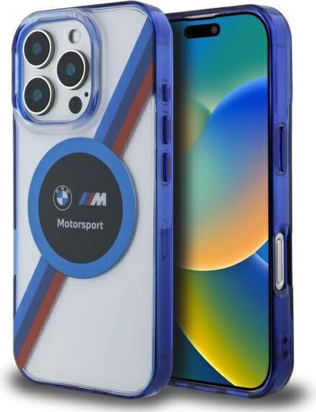 Image du produit BMW BMHMP16L23HTPUT iPhone 16 Pro 6.3" przezroczysty/transparent hardcase Motosport IML Circle Ma (Apple iPhone 16 Pro)