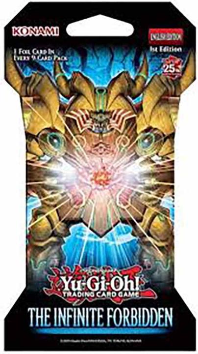 Produktbild Yu-Gi-Oh ! TCG - The Infinite Forbidden Booster Pack (Cardboard Blister) (Englisch, Booster Pack)
