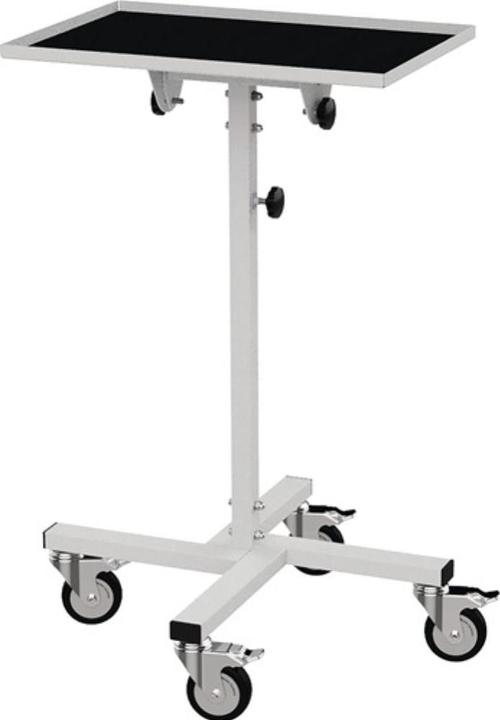 Bedrunka & hirth Support de matériel L410xl610mm hauteur réglable 994-1344 mm gris clair, RAL 7035