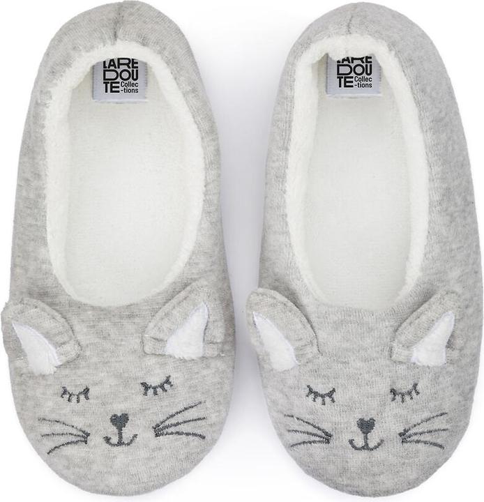 Immagine prodotto La Redoute Collections Calde pantofole con motivo a gatto (35)