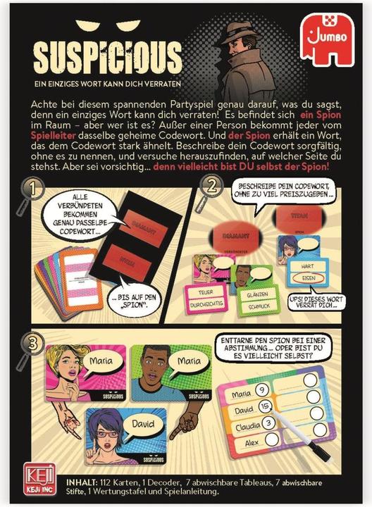 Image du produit Jumbo Suspicious, d (Allemand)
