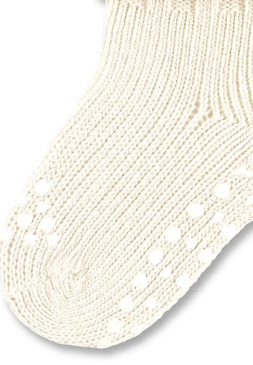 Produktbild Sterntaler Antirutsch-Socken aus Wolle Ecru Gr. 18 (Einzelpack, 18)