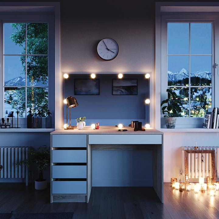 Actual product image Vicco Sherry with lighting (55 x 75 x 120 cm)