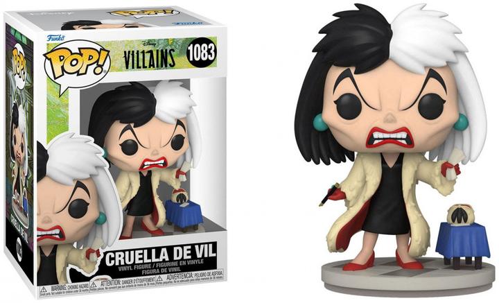 Actual product image Funko Pop! Disney Villains : Cruella De Vil