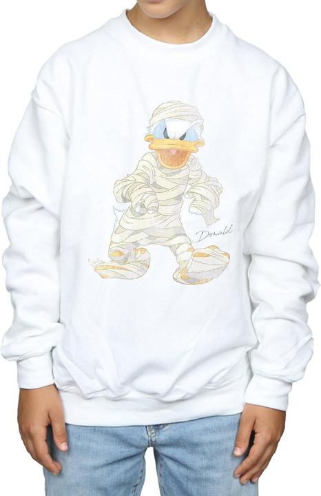 Actual product image Disney Boys Mummy Donald Duck Sweatshirt (128)
