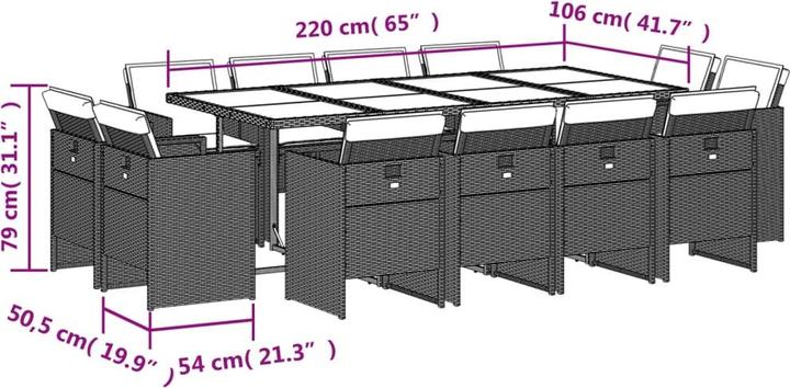 Image du produit VidaXL Lil (106 cm)