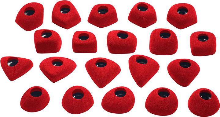 Actual product image Ocun Footholds Set 1 Bolton (Red)