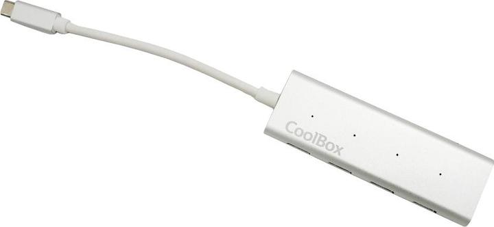 Actual product image CoolBox COO-HUC4U3 (USB-C, 4 Ports)