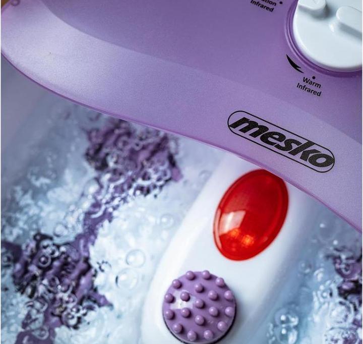 Actual product image Mesko MS 2152 Foot Bath Purple