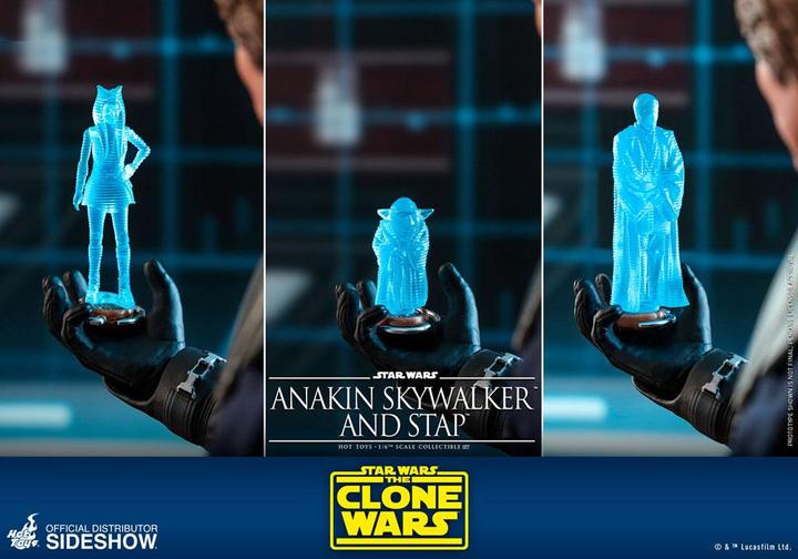 Immagine prodotto Hot Toys Star Wars - The Clone Wars "Anakin Skywalker & STAP" Figura in scala 1/6