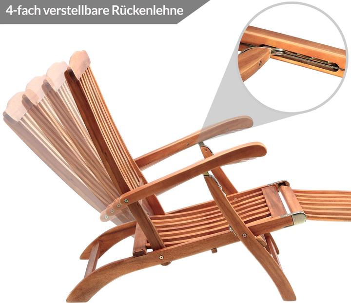 Image du produit Casaria Bain de soleil (167 cm)