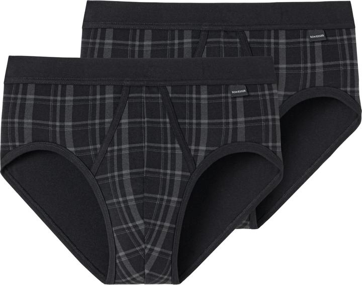 Schiesser 2er Pack Original Classics Feinripp Slip / Unterhose