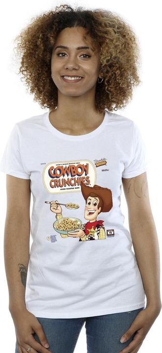 Actual product image Disney Womens/Ladies Toy Story Woody Cowboy Crunchies Cotton T-Shirt (XXL)