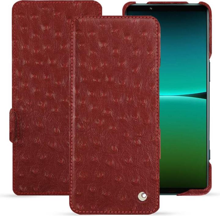 Actual product image Noreve Horizontal leather flap shell (Sony Xperia 5 IV)