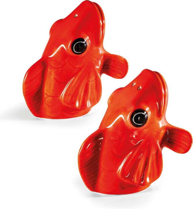 Immagine prodotto Lund-Stougaard Dispenser per sale e pepe - Pesci per piatti (210730) (Pepe, Sale)