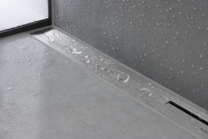 Actual product image hansgrohe HG shower channel RainDrain Flex kb. Wd-mon 900mm stainless steel brushed (900 mm)