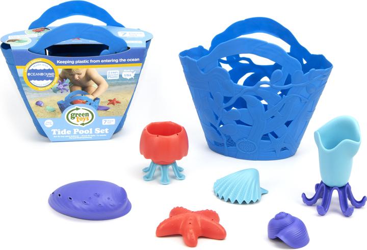 Actual product image Green Toys OceanBound bath game set blue