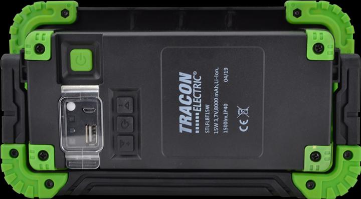 Produktbild Tracon Wiederaufladbarer LED-Scheinwerfer mit Bluetooth-Lautspr. (8000 lm)