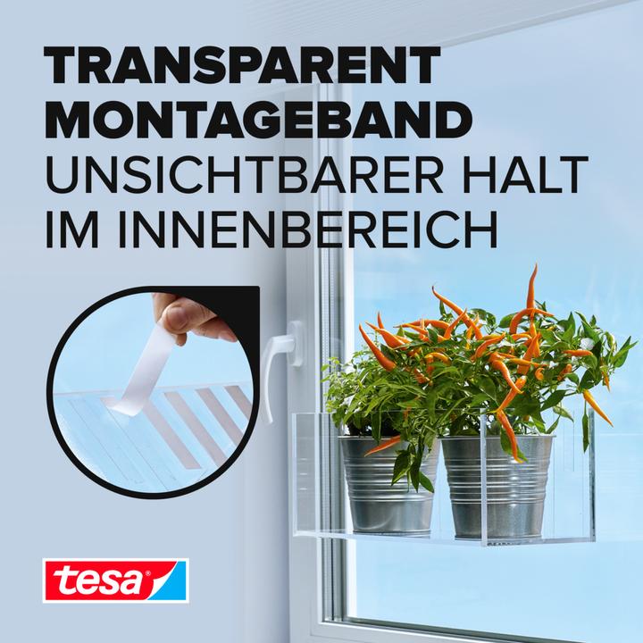 Actual product image tesa Powerbond OUTDOOR double-sided mounting tape (19 mm)
