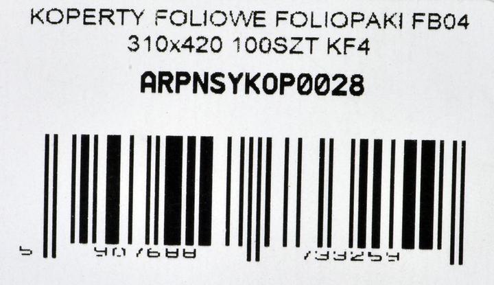Image du produit NC System Enveloppes Foil, poly mailers FB03 260X350 100 pcs KF3 (100 x)