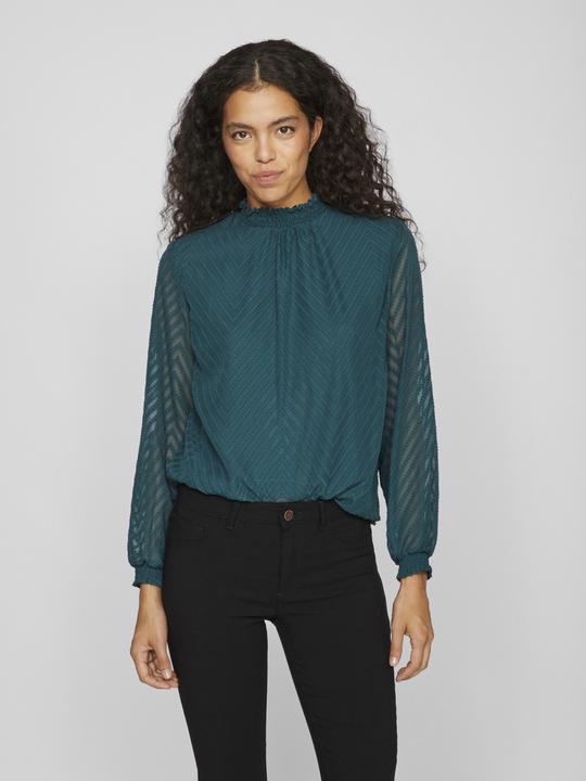 Produktbild Vila High Neck Oberteil mit langen Ärmeln (38)
