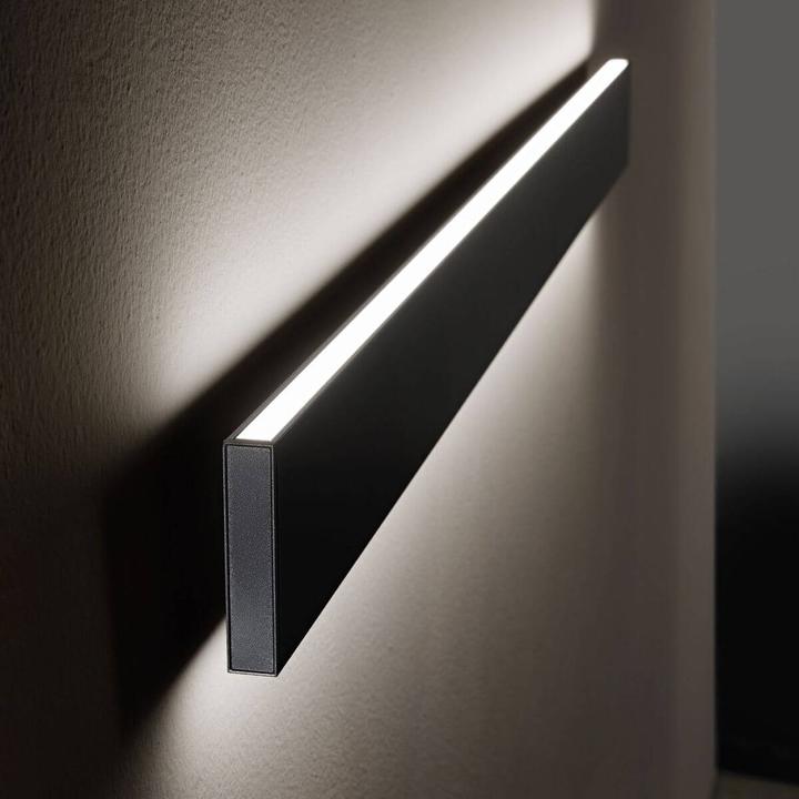 Actual product image Ideal lux LINUS LED wall light 32W dimmable black neutral white 268071 (3600 lm)
