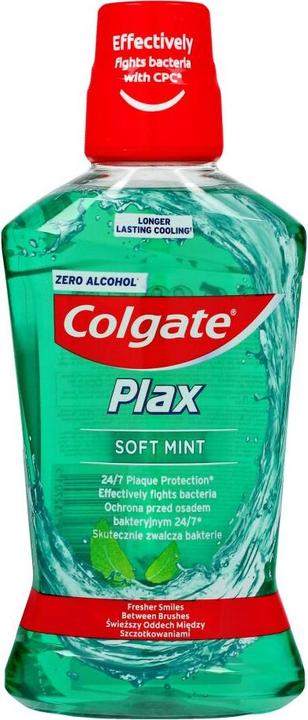 Immagine prodotto Colgate Plax Menta Morbida (500 ml, Collutorio)