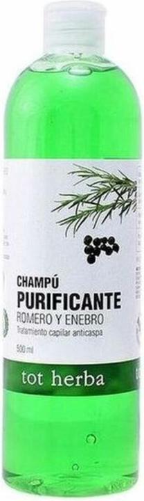 Tot Herba CHAMPÚ PURIFICANTE romero y enebro 500 ml (500 ml, Flüssiges Shampoo)