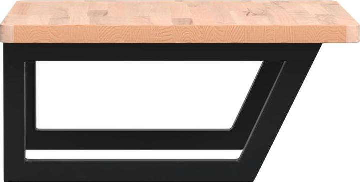 Image du produit VidaXL Étagère de lavabo murale et hêtre