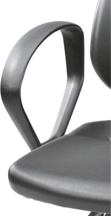 Bimos Accoudoir Unitec adapté à chaise d’atelier pivotante série Promat, Unitec réglable noir