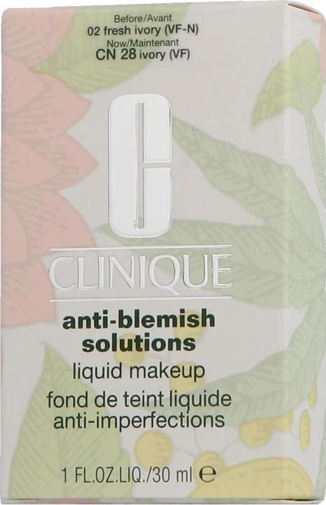 Actual product image Clinique Anti-Blemish Solutions Liquid Makeu (02 - Fresh Ivory)