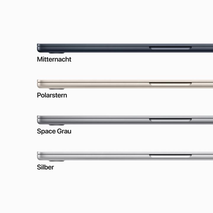 Produktbild Apple MacBook Air – 2023 (15", M2, 24 GB, 1000 GB, DE)