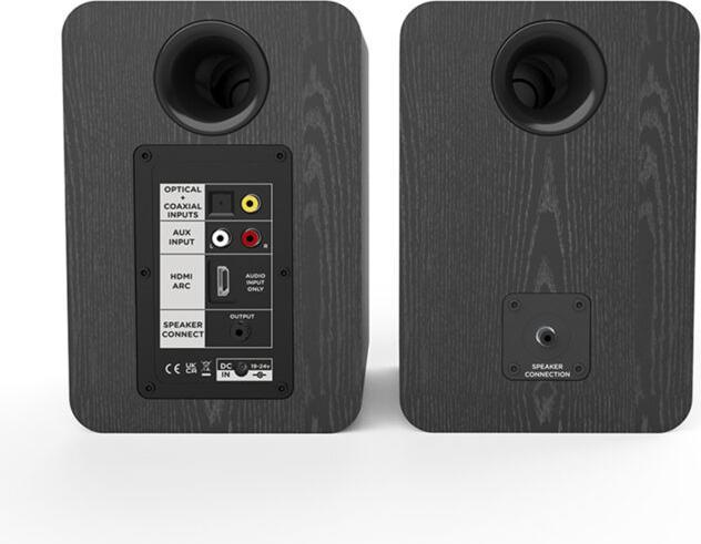 Image du produit Aiwa Paire d'enceintes actives ASP-A200, noir (1 paire, 25 W)