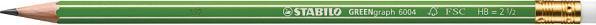 Produktbild STABILO GREENgraph Bleistift mit Radiergummi HB (2.20 mm, HB, 1 x)